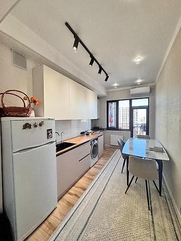 bay tash: 2 комнаты, 46 м², Элитка, 12 этаж, Евроремонт — 5