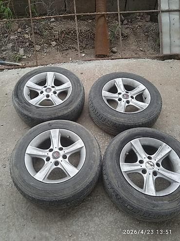 9 5j: Колеса в сборе R 16, Всесезонная, Комплект, Легковые, Литые, отверстий - 5 — 1