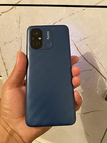 купить часы гармин: Redmi, Redmi 12C, 128 ГБ, цвет - Синий — 1