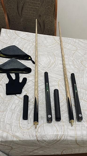 билярт стол: Набор для бильярда (русский/пул): Состав: - 2 разборных кия из ясеня — 4