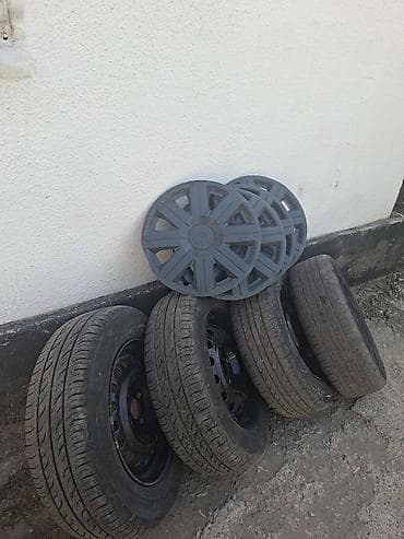 армения обмен: Колеса в сборе 185 / 70 / R 14, Лето, Б/у, Комплект, Легковые, Железные, отверстий - 4 — 1