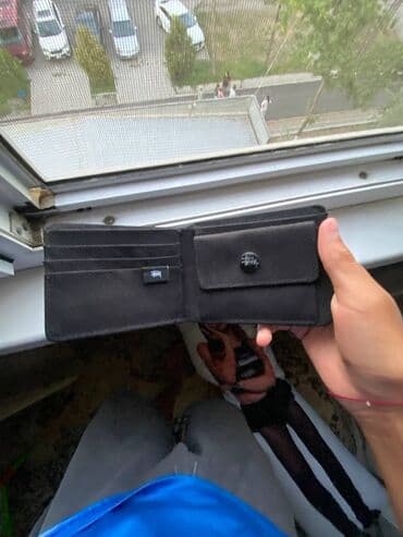 женский кошелек для документов: Кошелек, Тканевый материал, Унисекс, Б/у — 2