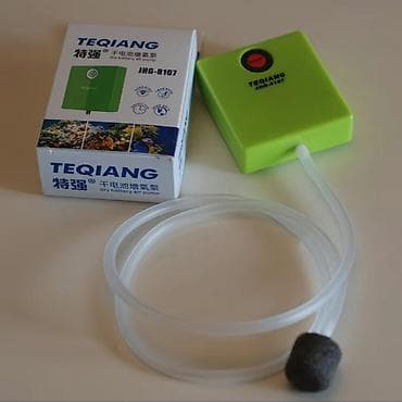 dry: Портативный аэратор для аквариума TEQIANG JHG-8107 (battery air pump) — 1