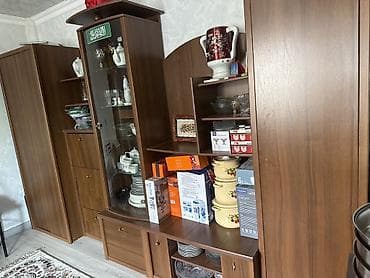 охотничий сейф: Стенка-шкаф, Тип стенки-шкафа: Модульная, Для зала, Особенности: С отделением под телевизор — 3