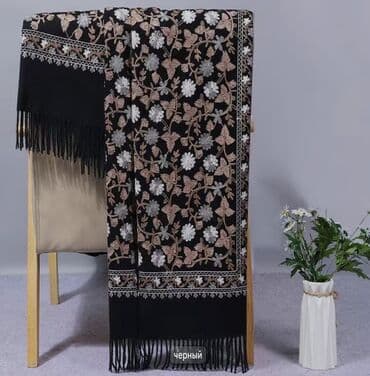 оренбургские платки: Цвет - Черный — 6