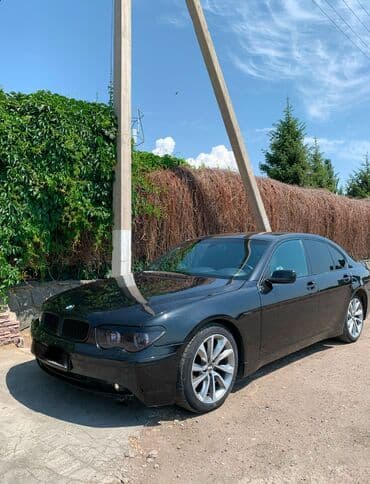 runx alex: BMW 7 series: 2002 г., 3.6 л, Типтроник, Бензиновая, Седан — 1