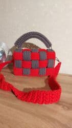 сумка для беременных: Оригинальная сумка ручной работы.Сделана из трикотажной пряжи,очень — 2