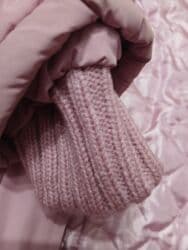 пальто детское демисезонное: Телая куртка для девочки на 12-14 лет состояние новой вещиодевали — 6