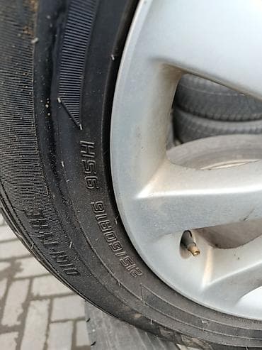 r16 mekab: Колеса в сборе 215 / 60 / R 16, Лето, Б/у, Комплект, Легковые, Литые, отверстий - 5 — 2