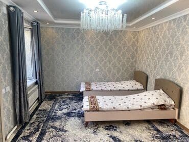 посуточн: 1 бөлмө, Душ кабинасы, Жаздык, жууркан-төшөк каптары, Кондиционер — 11
