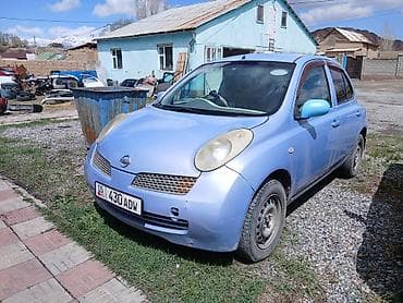 аваринй авто: Nissan March: 2003 г., Автомат, Бензин, Хэтчбэк — 1