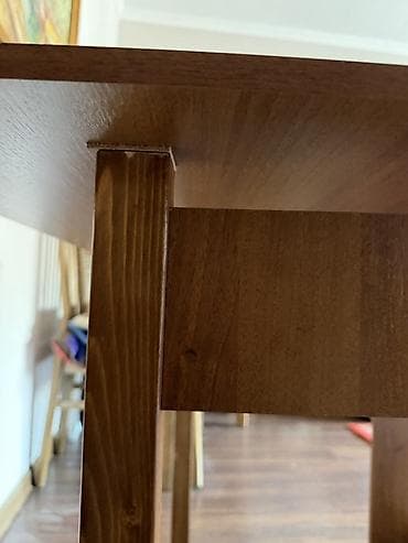 coffee table: Стол трансформер Для кухни, Стол-книжка, цвет - Коричневый — 7