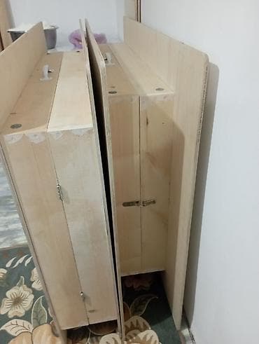 Үй жана бакча: Бүктөмө кошумча коюлган үстөл, Жаңы, Жыгач, түсү - Саргыч боз — 4