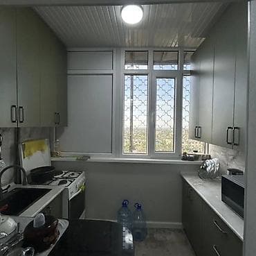 osh flat: 3 комнаты, 67 м², 105 серия, 9 этаж, Дизайнерский ремонт — 3