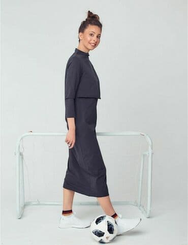 трикотажное платье для беременных: Продаю трикотажное платье, размер XS, одето один раз, почти новое — 2