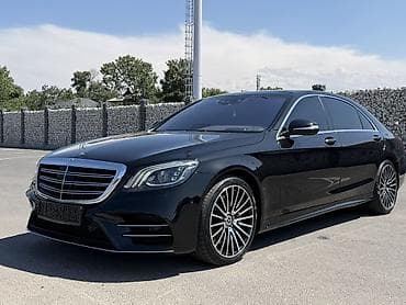 Mercedes-Benz S-Class: 2018 г., 3 л, Автомат, Бензин, Седан — 2
