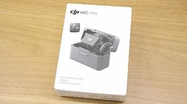 внешние камеры видеонаблюдения: DJI Mic Mini — компактная беспроводная микрофонная система для съёмки — 1