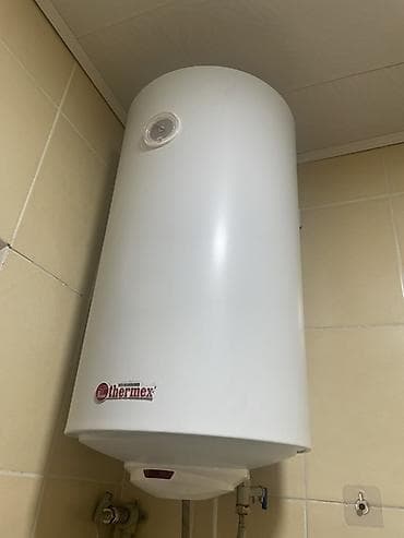 проточный бойлер: Накопительный водонагреватель Объем бака: 100 л, Thermex, Электрический, Панель управления — 3