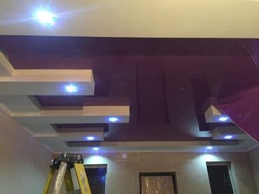 потолок гипсокартон: Натяжной потолок Глянцевое, Матовое, 3D потолки Монтаж, Гарантия, Демонтаж — 18