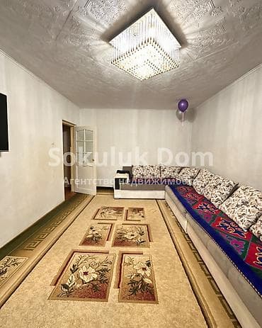 3 комнатная квартира асанбай: 3 комнаты, 69 м² — 2