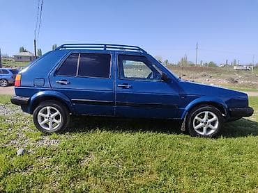 картинги бишкек: Volkswagen Golf: 1988 г., 1.6 л, Кол менен иштөөчү, Бензин, Хетчбек — 6