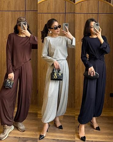 брюки трубы: Новое поступление❤️ Двойка с алладинками - комфорт, который ВЫГЛЯДИТ — 6