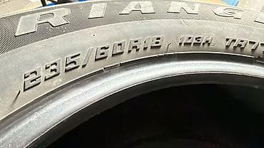 triangle: Шины 235 / 60 / R 18, Зима, Б/у, Комплект, Легковые, TRIANGLE — 1