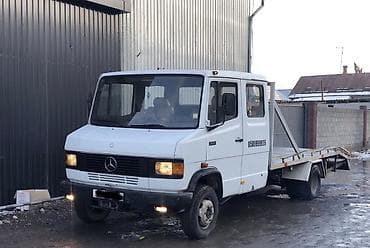 дубль кабина гигант: Эвакуатор, Mercedes-Benz, 1990 г., Ломаная — 2