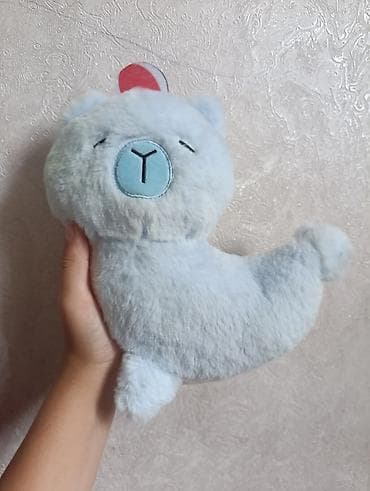 hello kitty: Набор мягких игрушек - Рыжий зверёк-пухляш с белой мордочкой и — 4