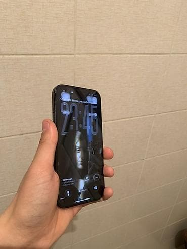 apple iphone 12 mini: IPhone 15, Б/у, 128 ГБ, Черный, Чехол, Коробка, 85 % — 1