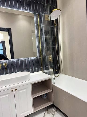 seven development: 3 комнаты, 109 м², Асанбай мкр Элитка, 2 этаж, Дизайнерский ремонт — 10