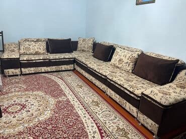 мягкий кухонный уголок: Угловой диван, Складной — 3