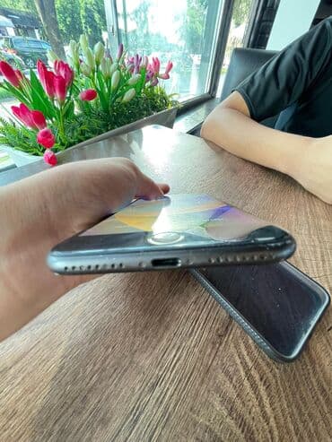 ноутбук колдонулган: IPhone 8 Plus, Колдонулган, 256 ГБ, Black Titanium, 72 % — 4