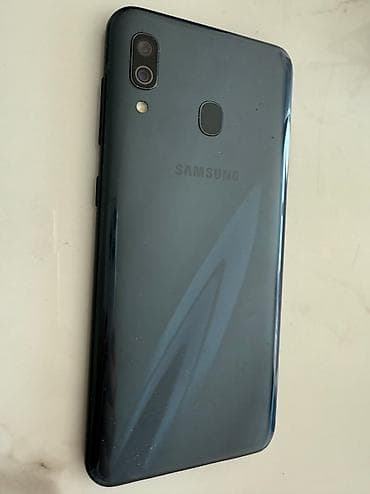 Samsung Galaxy A30, Б/у, 32 ГБ, цвет - Серый