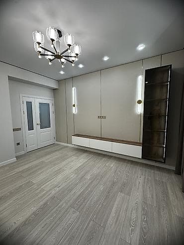 укмуш тв: Зал үчүн гарнитур, ТВ үчүн тумба, Жыгач, түсү - Саргыч боз — 2