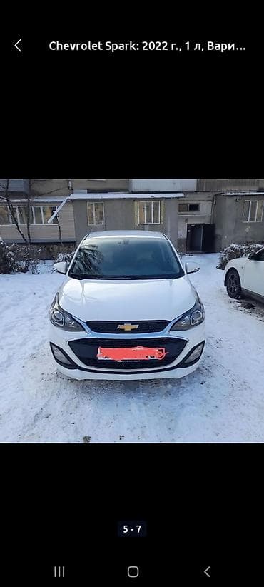 xonda strim: Chevrolet Spark: 2022 г., 1 л, Вариатор, Бензин, Хетчбек — 1