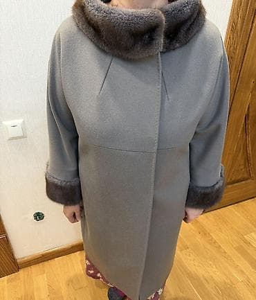 Пальто, Зима, Длинная модель, С утеплителем, Стандарт