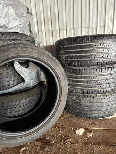 шинный: Шины 225 / 45 / R 17, Лето, Б/у, Комплект, Легковые, Корея, Nexen — 6