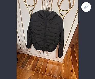 nike tech: Пуховик, Короткая модель, Стеганый, M — 1