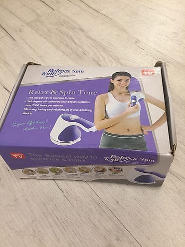 массажные инструмент: Продам аппарат массажер Relax & Spin tone — 2
