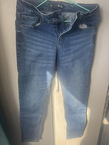 Джинсы Zolla, размер 28. - Классический синий деним со средней at lalafo.kg Джинсы Zolla, размер 28. - Классический синий деним со средней