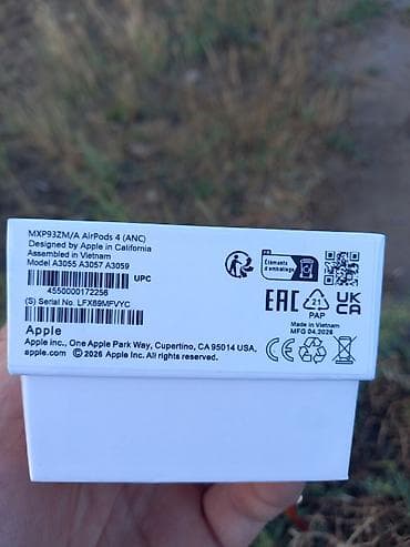 air pro 4: Apple AirPods 4 (ANC) — беспроводные наушники с активным — 2