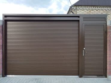 ворота для гаража цена: Алюминиевые, Автоматические, Длина: 7 м, Alutech, Для гаража, Для частного дома, Для контейнера, С калиткой, В рассрочку, Новый, Бесплатная установка — 1