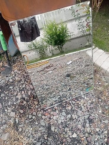 стеновой панель: Настенное зеркало (2 шт.) - Прямоугольное зеркало с полированными — 5
