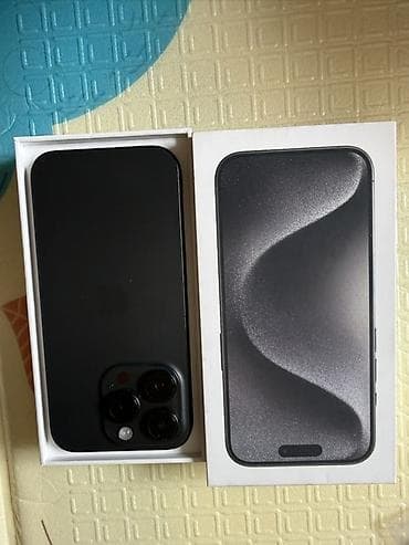 15 айфон бу: IPhone 15 Pro, Б/у, 256 ГБ, Black Titanium, Коробка, 79 % — 1