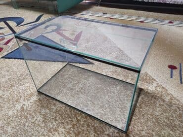 аквариумная рыбка: Аквариум с крышкой объем 50 литров. Новый Также в продаже есть все — 3