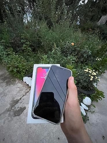 IPhone X, Жаңы, 64 ГБ, Space Gray, Куту, 100 % — 2