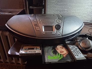 sony mp3: Портативный аудиоцентр Panasonic RX23 (BoomBox) Tape CD, mp3 tuner — 1