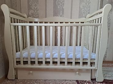 Дом и сад: Манеж-кровать, С комодом, Дерево — 3