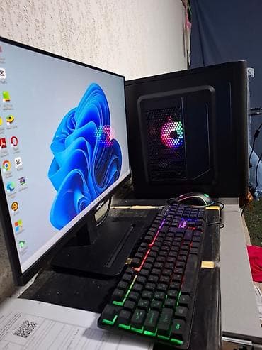 fhd: Компьютер, ядер - 6, ОЗУ 16 ГБ, Игровой, Новый, AMD Ryzen 5 — 1